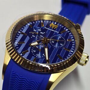 TechnoMarine Sea Dream Men's Watch - 42mm, Blue, Gold (TM-719025)